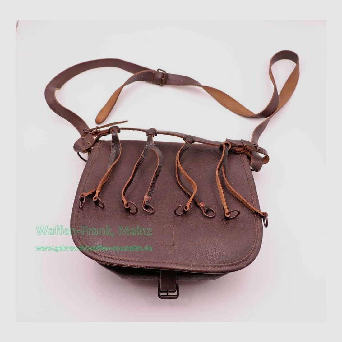 Diverse Hersteller Leder Jagdtasche