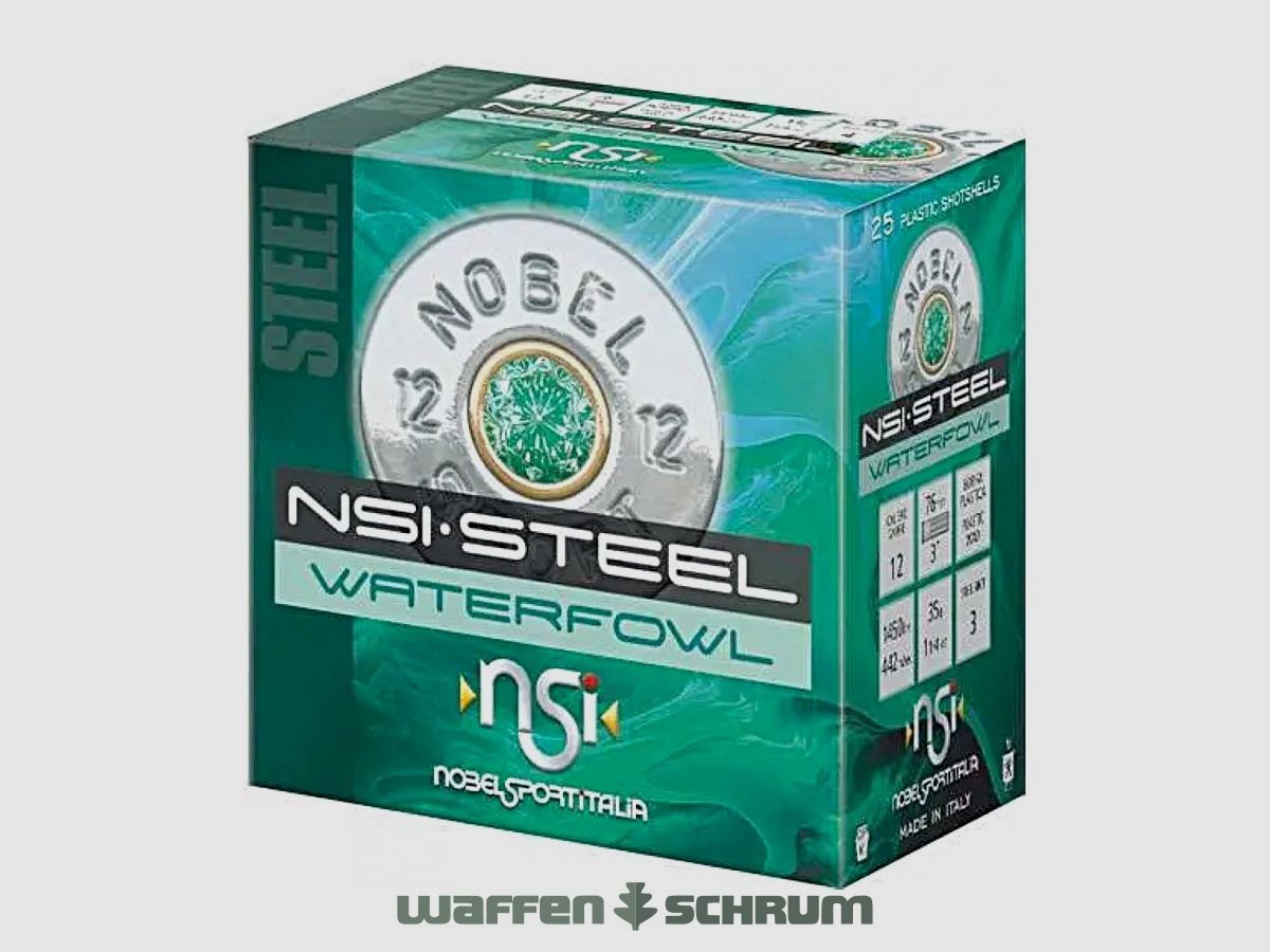 Nobel Sport Italia Steel Waterfowl 35 HP 12/76 3,1 mm - 35 g ANS123ST4