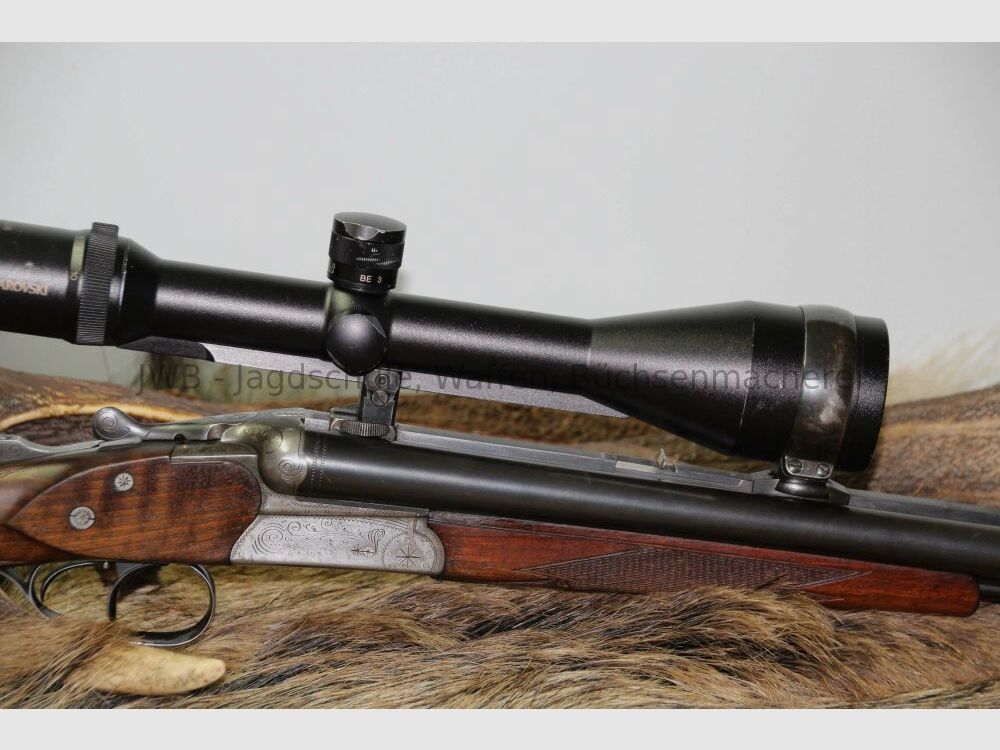 Simson Drilling mit Swarovski Habicht 2,5 - 10 x 56 LA 7x65R;12/70