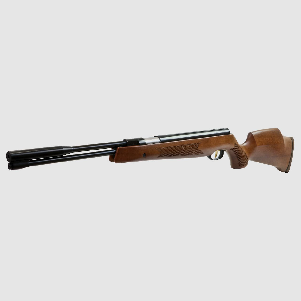 Starrlauf Luftgewehr Weihrauch HW 97 K Buchenholzschaft mit Line Checkering Kaliber 4,5 mm (P18)