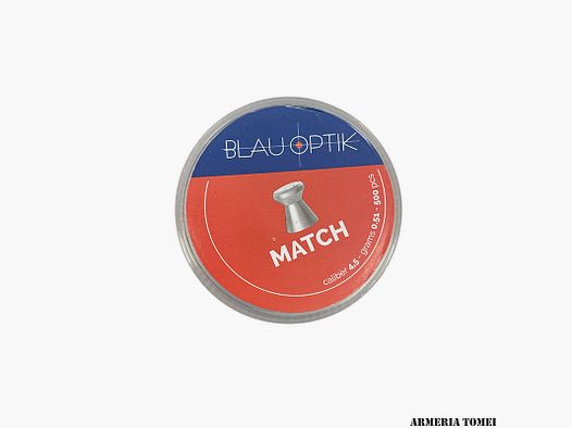 AIR GUN PELLETS – BLUE OPTIC – MATCH cal. 4.5 | 0.51gr | 500 pcs