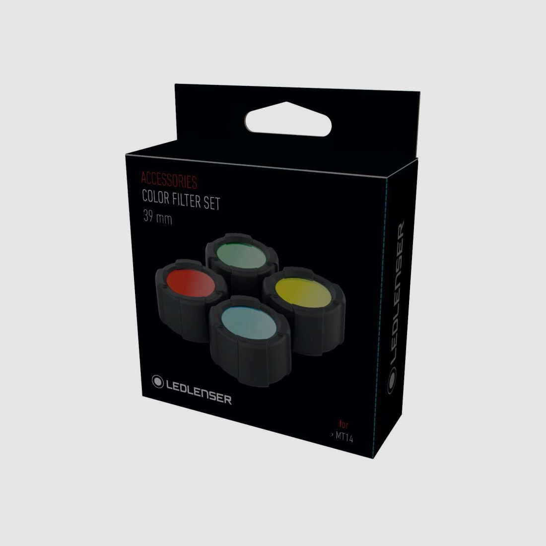 LED Lenser Filterset 39mm für MT14