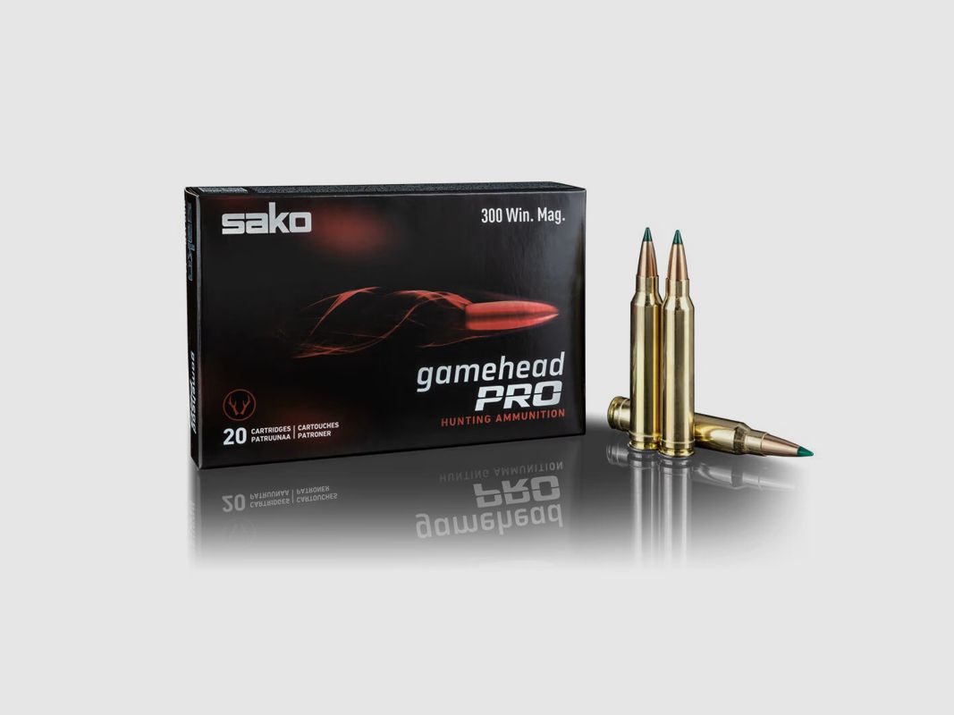 Sako Gamehead Pro Cal. 300 Win Mag 165gr