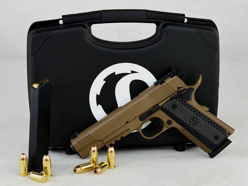 SCHMEISSER 1911 Hugo, FDE 5" .45 Auto (.45 ACP)
