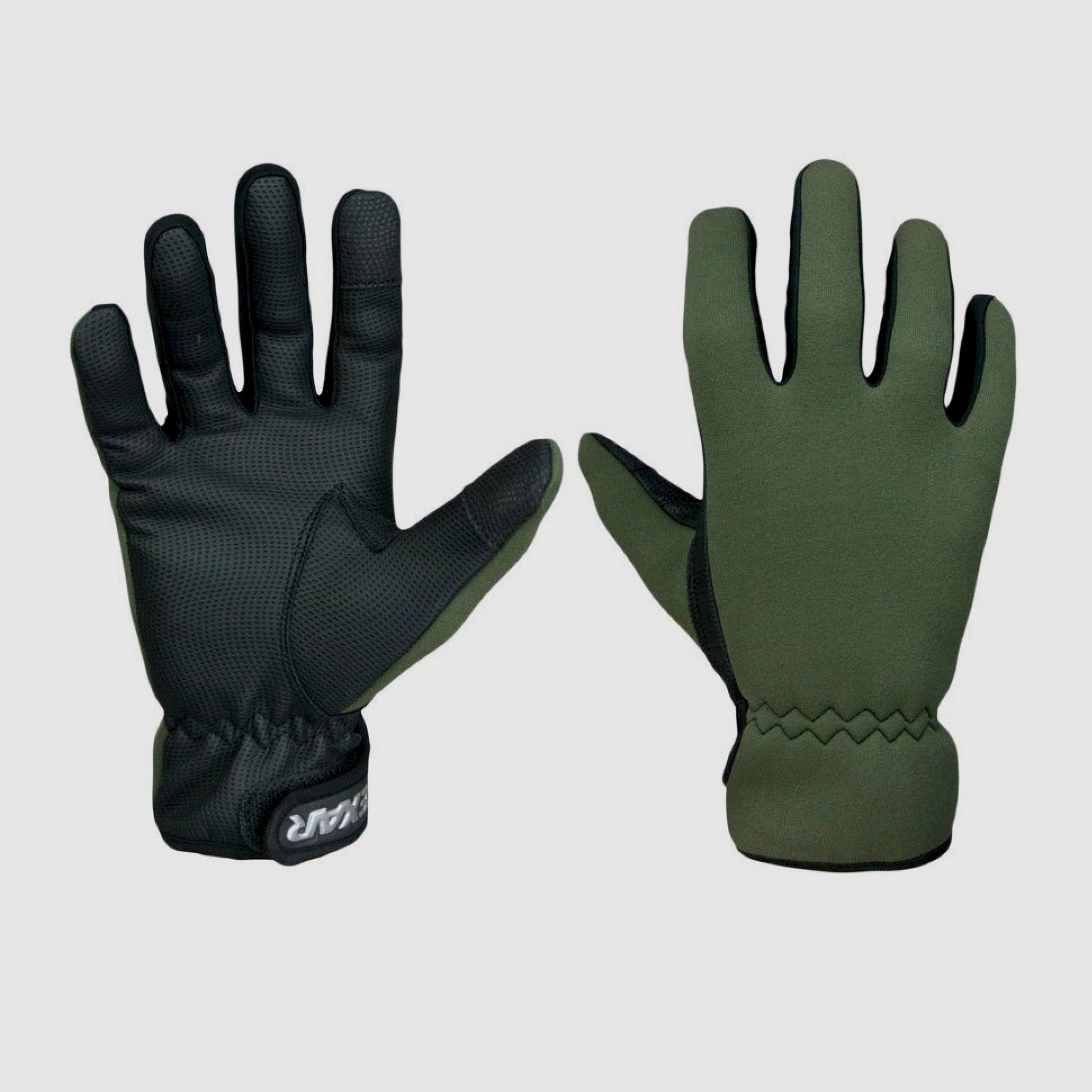Guantes de neopreno verde oliva XXL