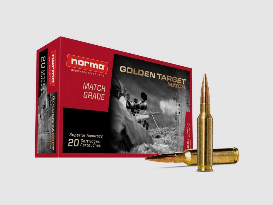 NORMA 6,5 Creedmoor Golden Target 9,3g/143gr, Bild 1 von 2