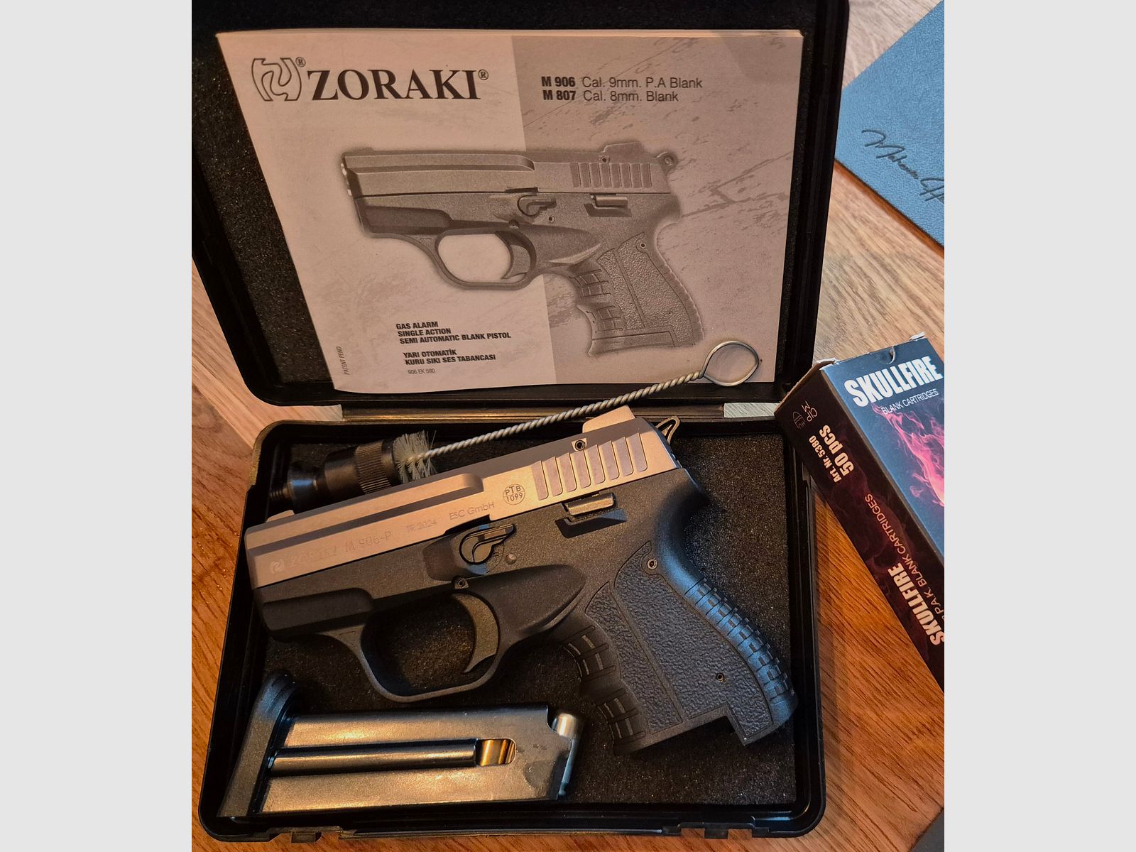Zoraki 906 Titan mit 50 Schuss Skullfire nagelneu