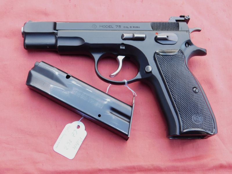 CZ 75 Uhersky Brod Kal. 9mm Präzisions Visier