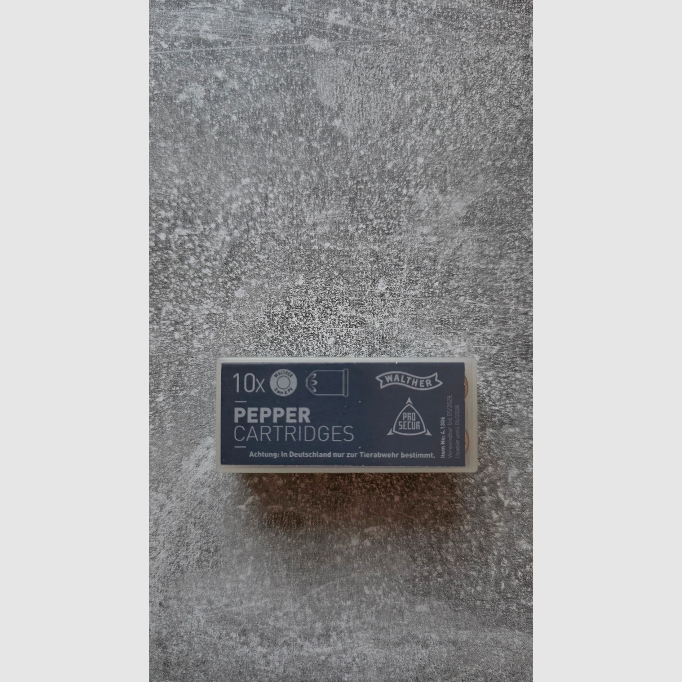 Walther 10x naboje pieprzowe 9mm R.K. (Pfefferkartuschen)