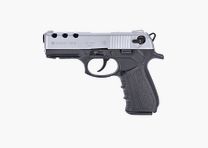 Pistola Zoraki 4918 de fogueo 9 mm P.A.K cromado mate