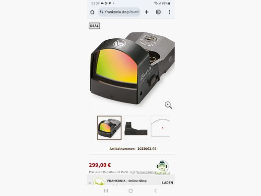 Red dot sight Burris Fastfire 3 3MOA NEW