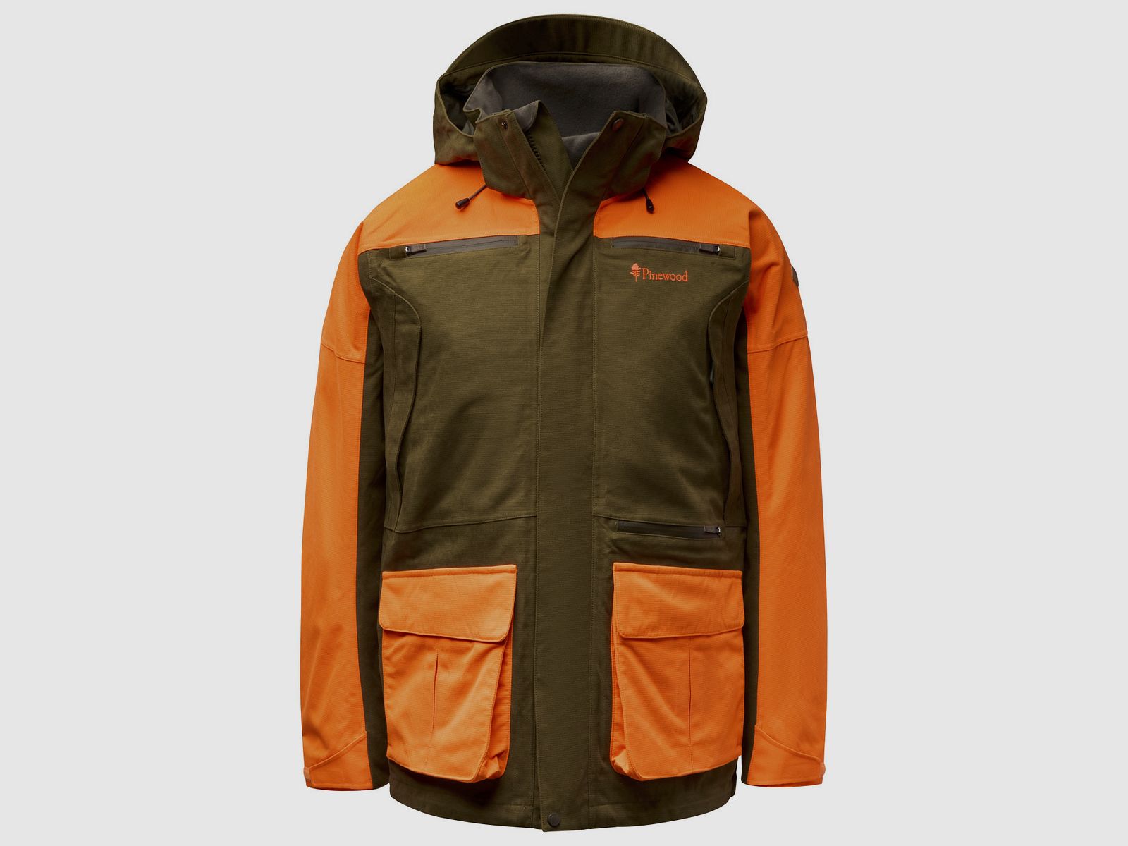 Kurtka pinewood Furudal 5918 OliveGr/Orange M, zdjęcie 1 z 5