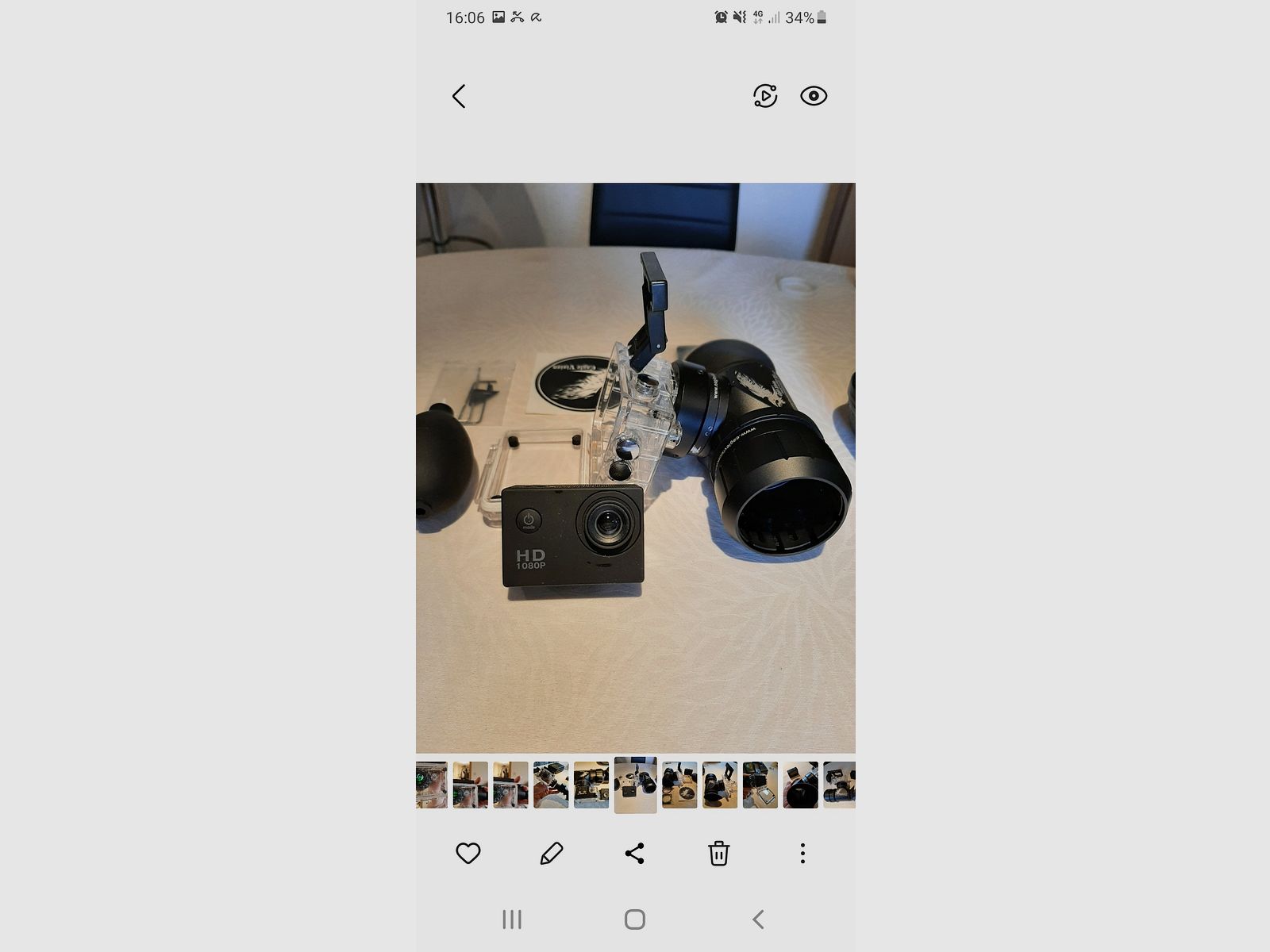 Adapter für Zielaufnahmekamera  Eagle-Vision-Cam aus England SC-40