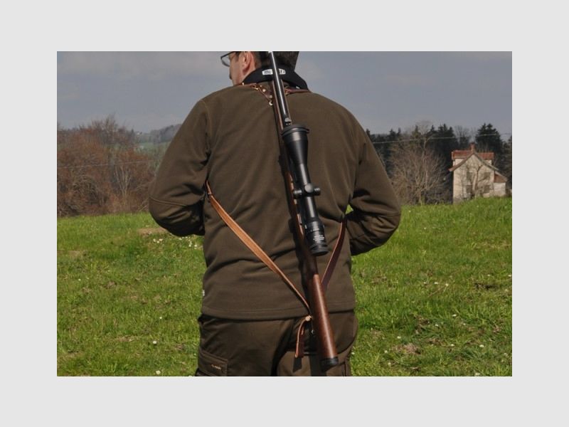 Sangle de fusil marron, image 2 sur 3