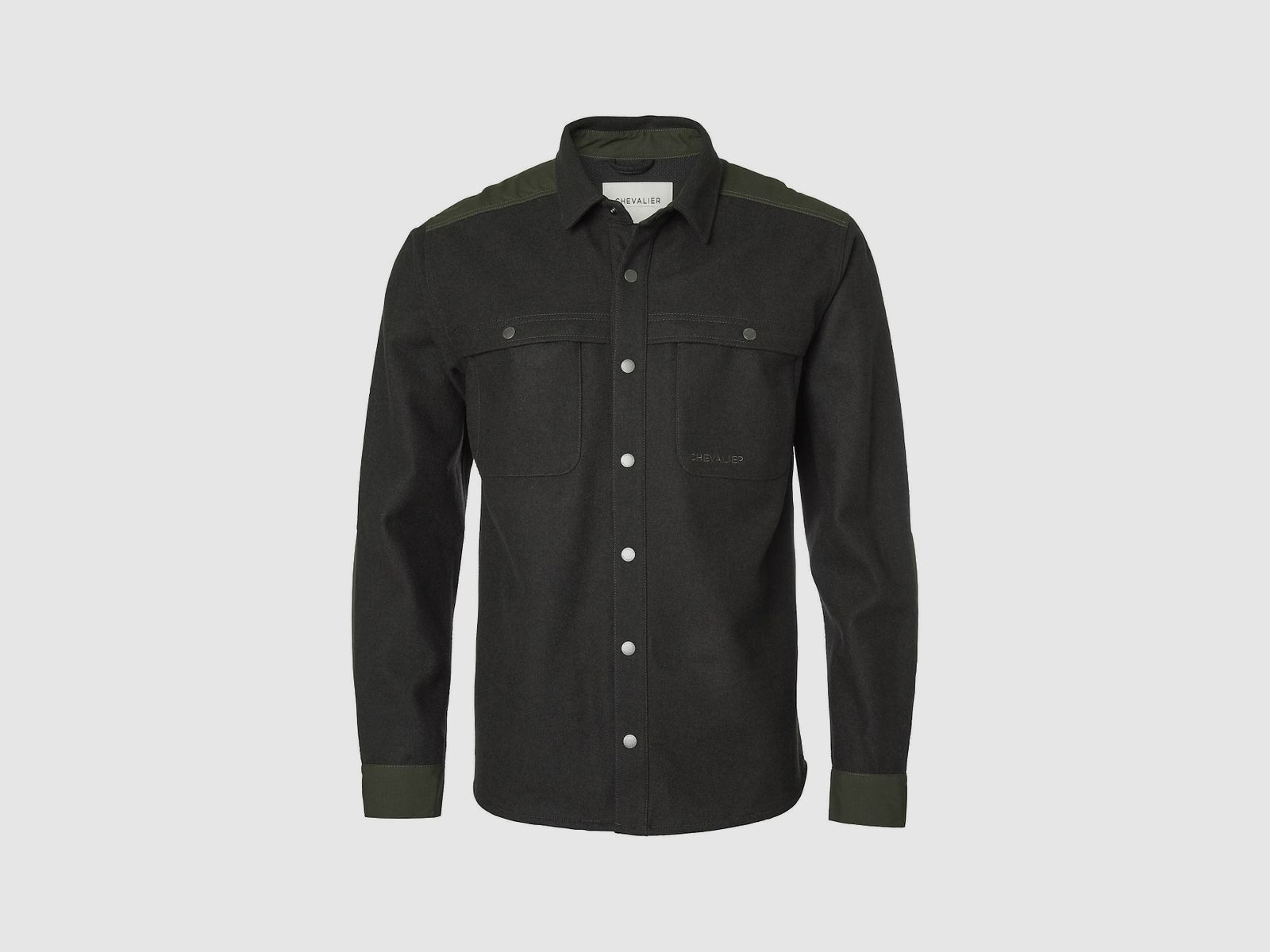 Chevalier Beat Overshirt Hunting Men Dark Gray S