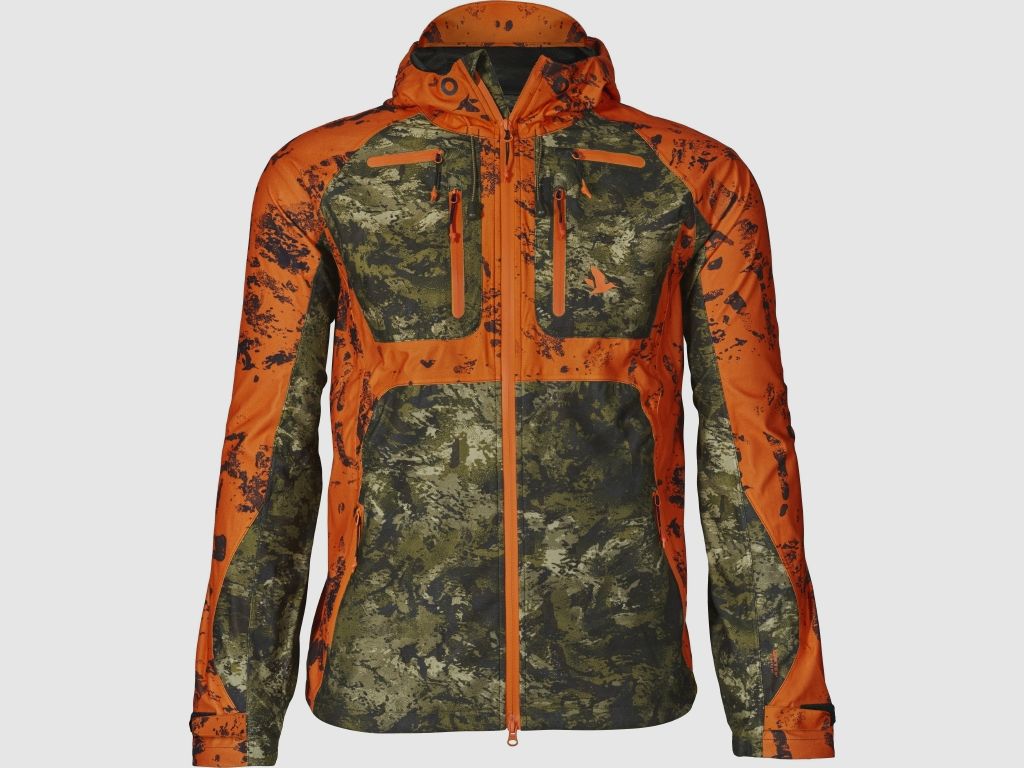 Vestes en polaire Seeland Vantage vert/orange pour hommes