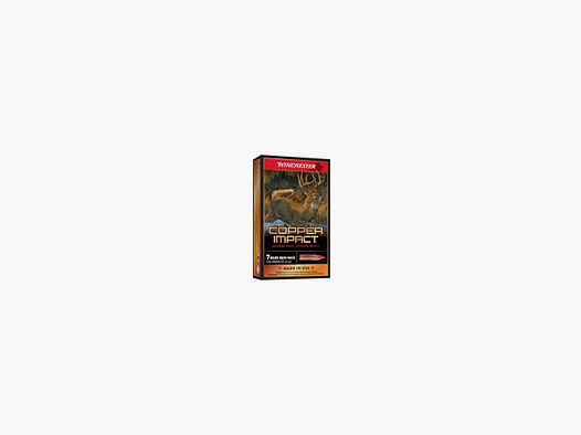 Winchester Extreme-Point Copper Impact 7mm Rem Mag 150 grains sans plomb