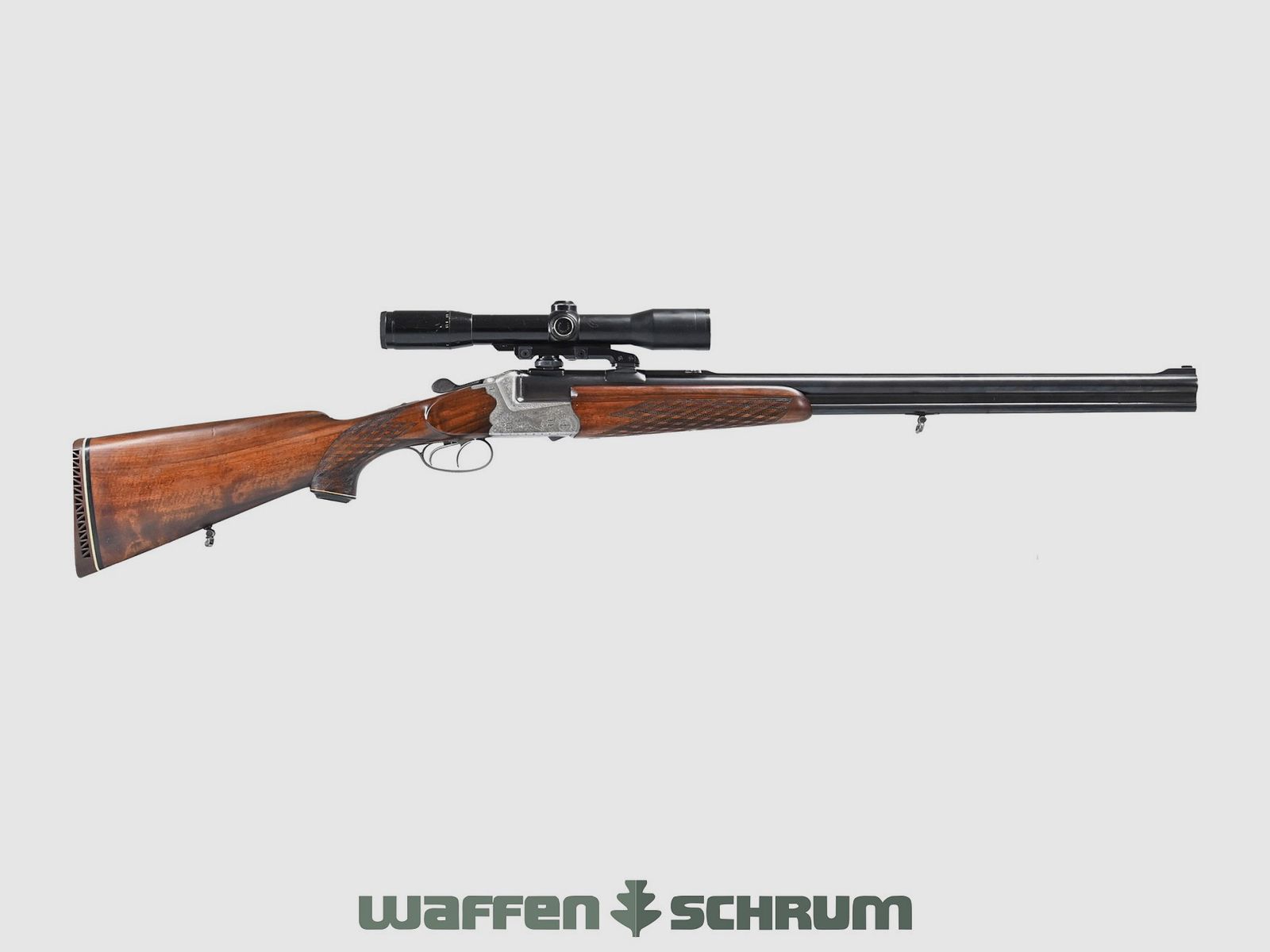 Ferlach Franz Sodia 12/70-.30-06Spring , ZF Hensoldt Diavari-D 1.5-6x36 Abs.1, Brücken-SM, LL 65,5 cm
