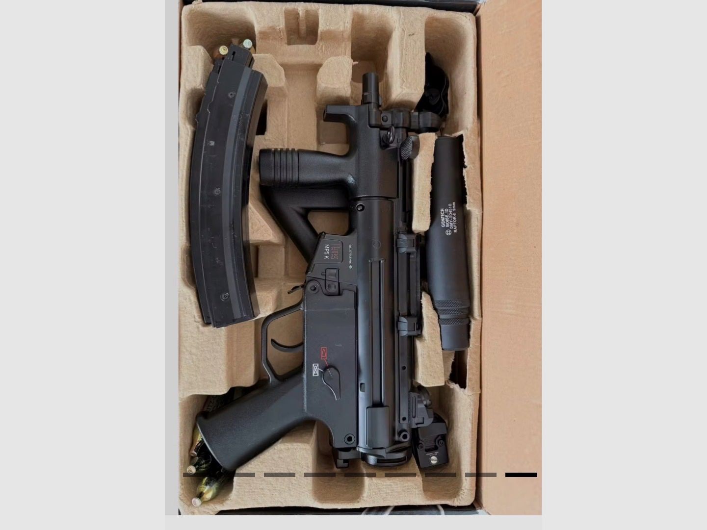 H&K MP5 K-PDW als 4,5 mm Co2 Blowback