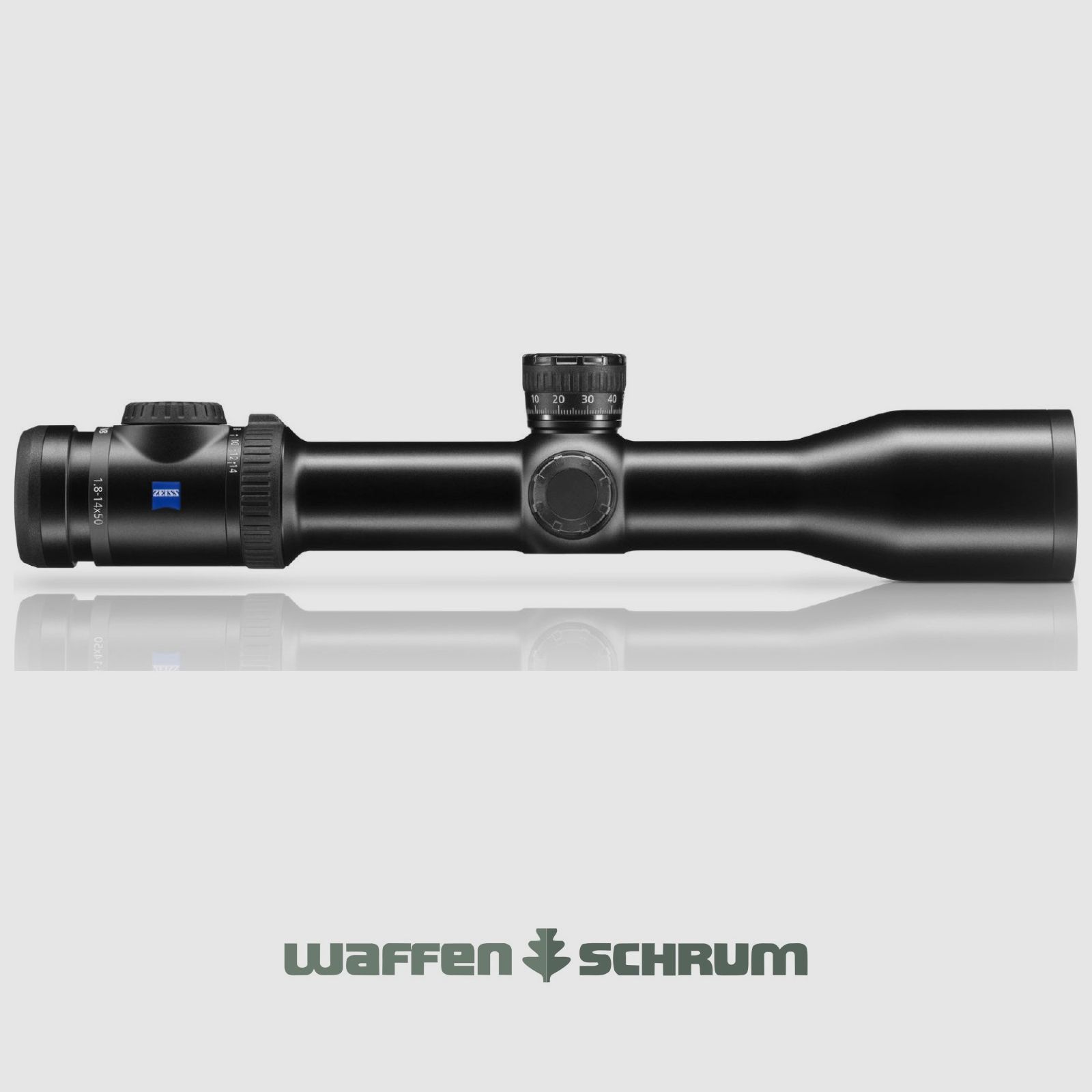 Zeiss Victory V8 - 1.8-14x50 / 30mm central tube without rail reticle quick adjustment height