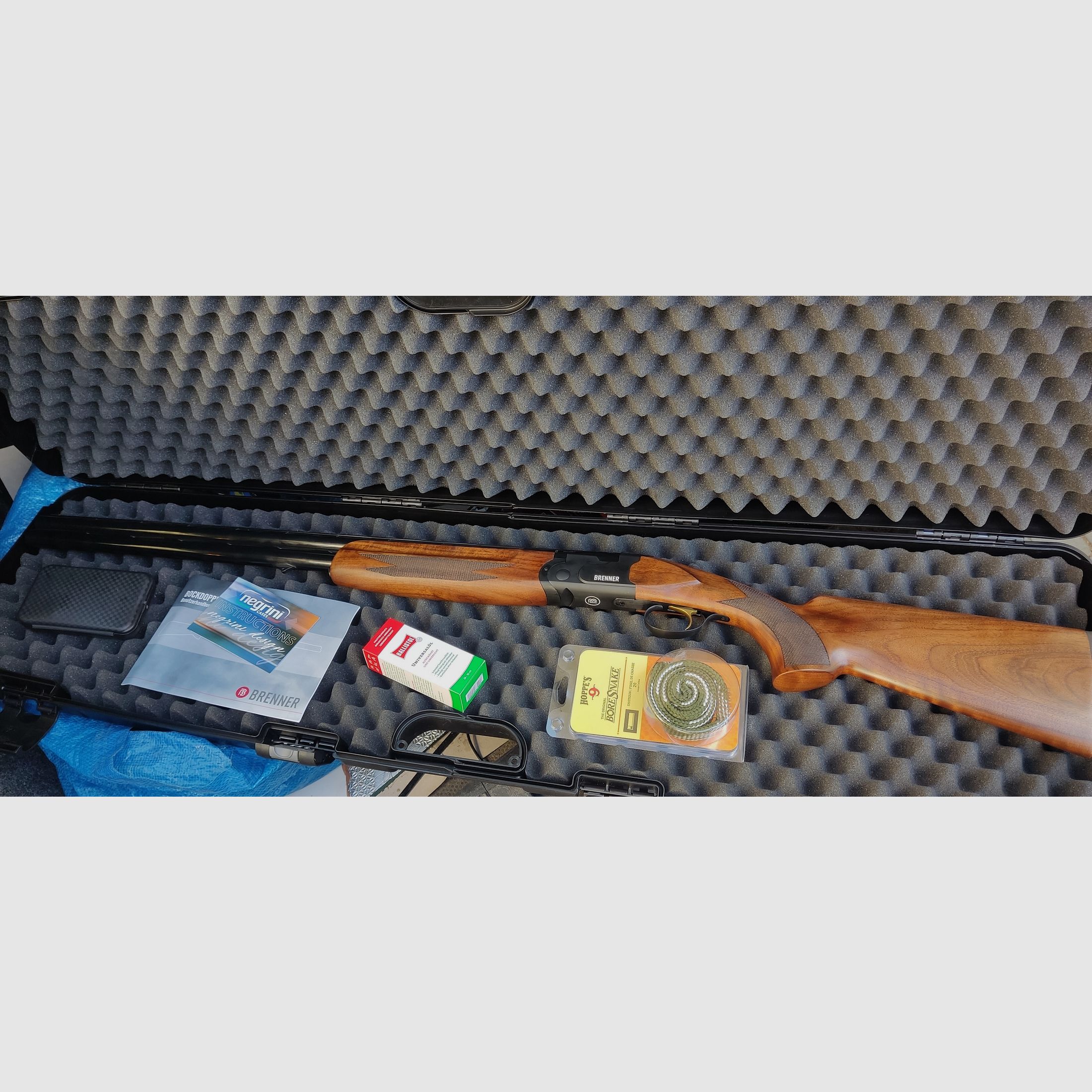 Bockdoppelflinte Kal. 12/76 Brenner BF18