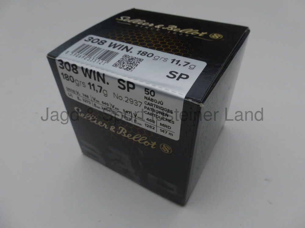 Sellier & Bellot 180grs, SP