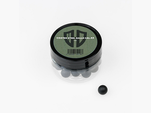 50 x COATED STEEL BALLs | 2g | EXTREM HARD | Cal.43