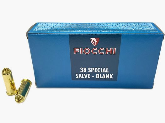 Munición de fogueo FIOCCHI SALVE – 38 S&W Special