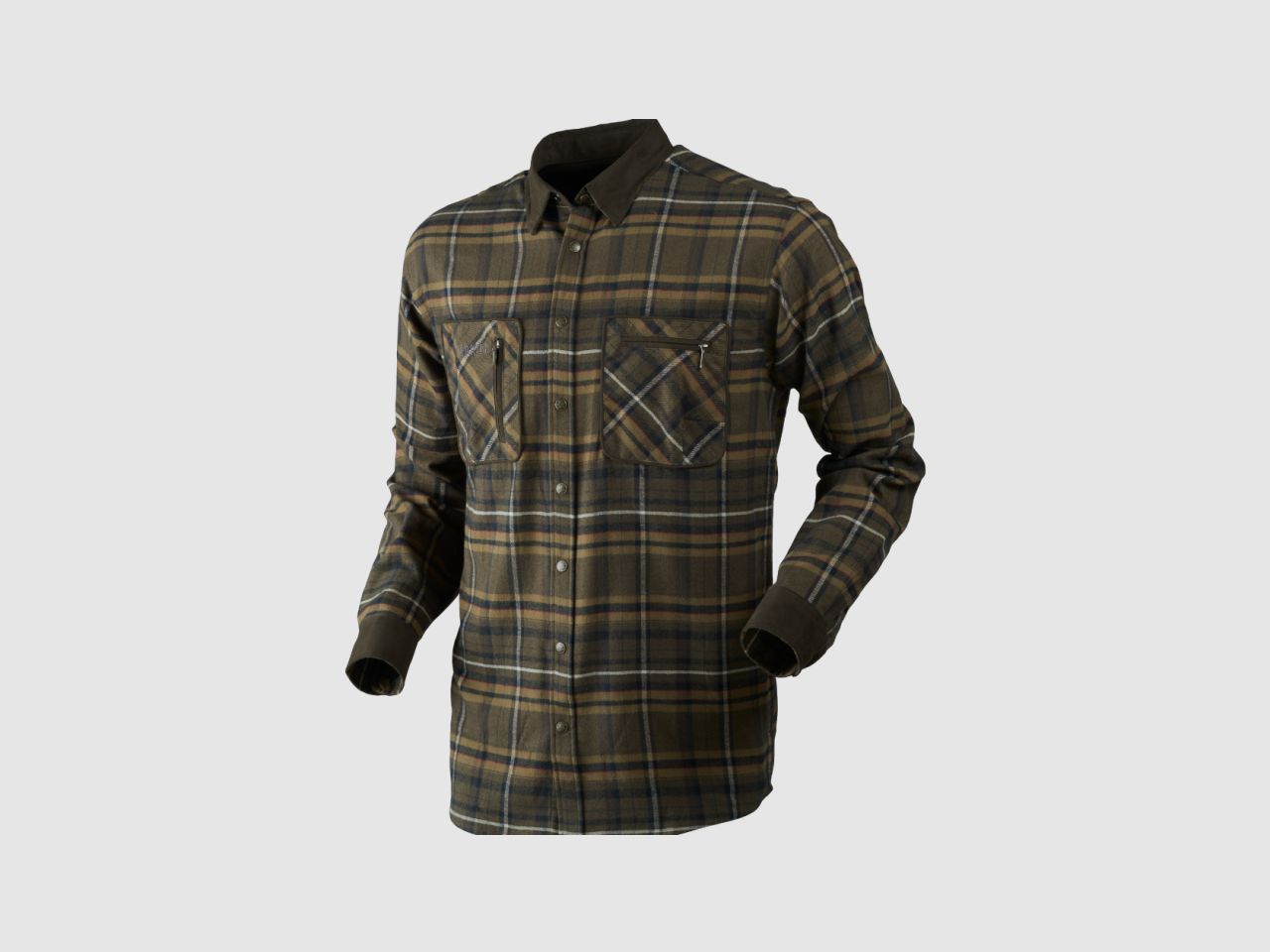 Härkila Pajala Hemd Größe: 5XL, Farbe: Tobacco check