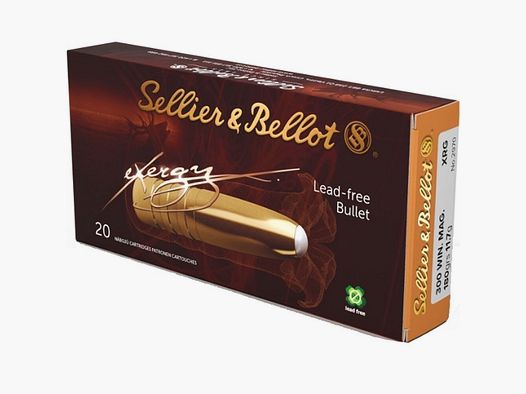 Sellier & Bellot	 exergy 11,7g / 180grs - 20Stk. .300WinMag