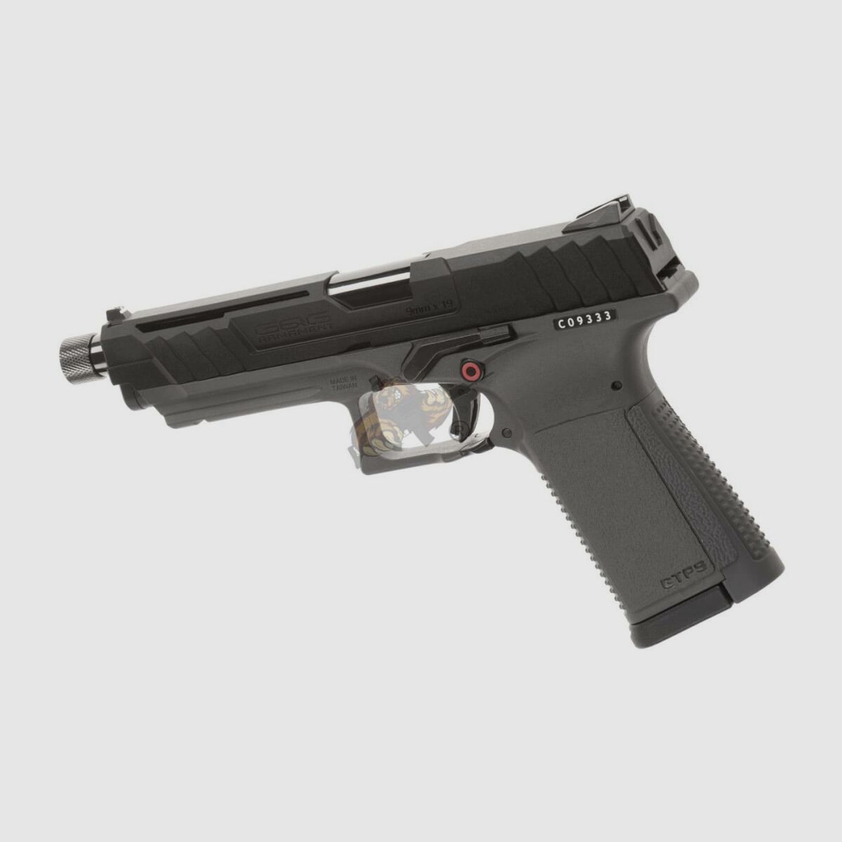 G&G GTP9 GBB Pistola Airsoft in Nero/Grigio -F-