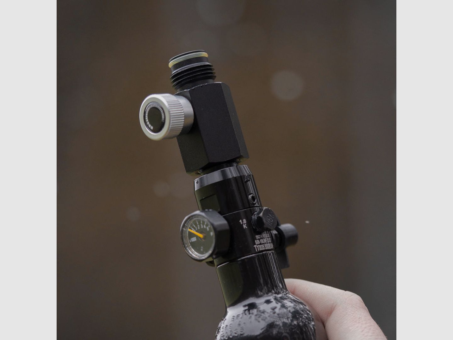 ON/OFF ASA Adapter ohne Anzeige | HPA System | Paintball Markierer | RAM Waffen