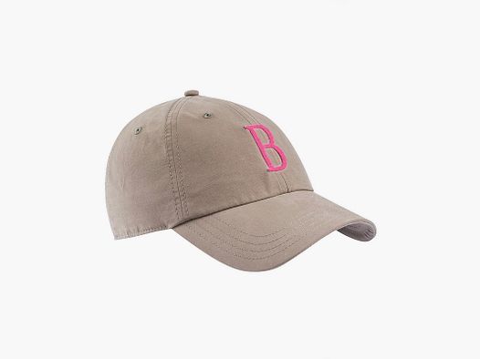 HOED – BERETTA – BIG B CAP Grijs & Roze