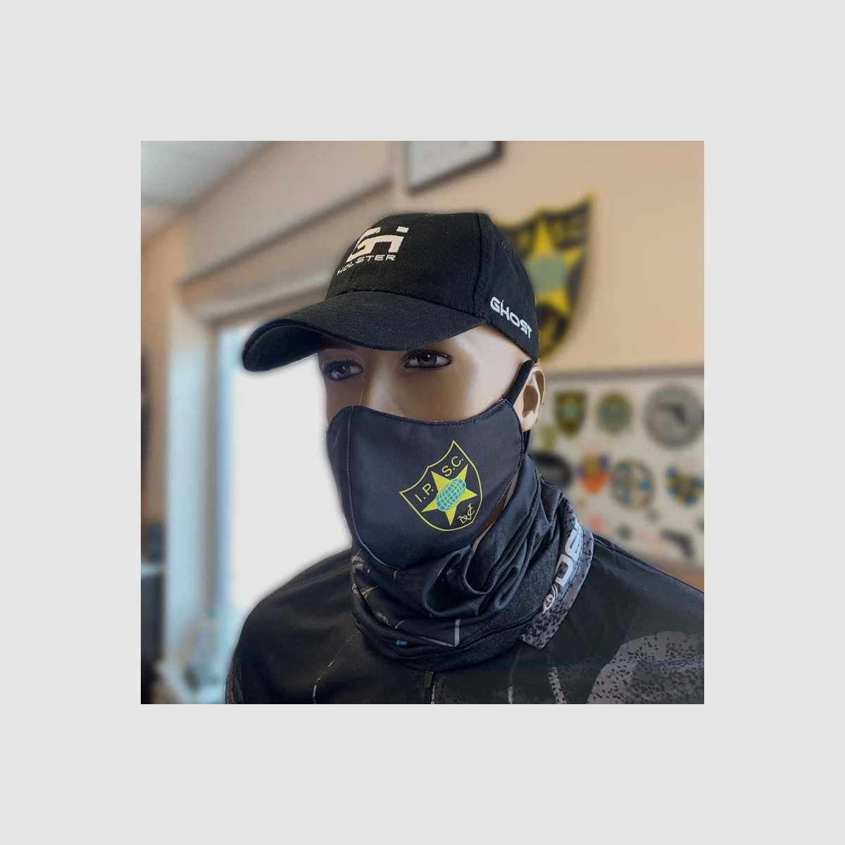 GHOST Cap Black, image 3 sur 3
