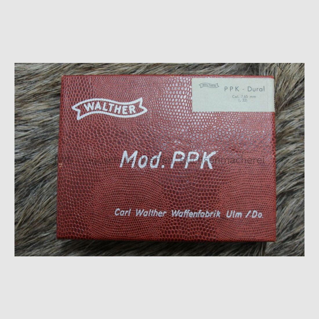 Walther PPK Dural mit Ersatzmagazin und Original-Karton 7,65mmBrowning