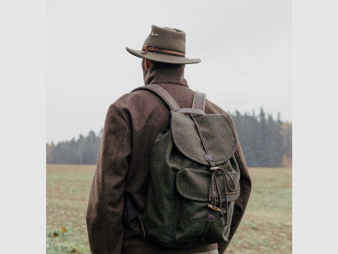 Small Loden Backpack 18 Liters Brown