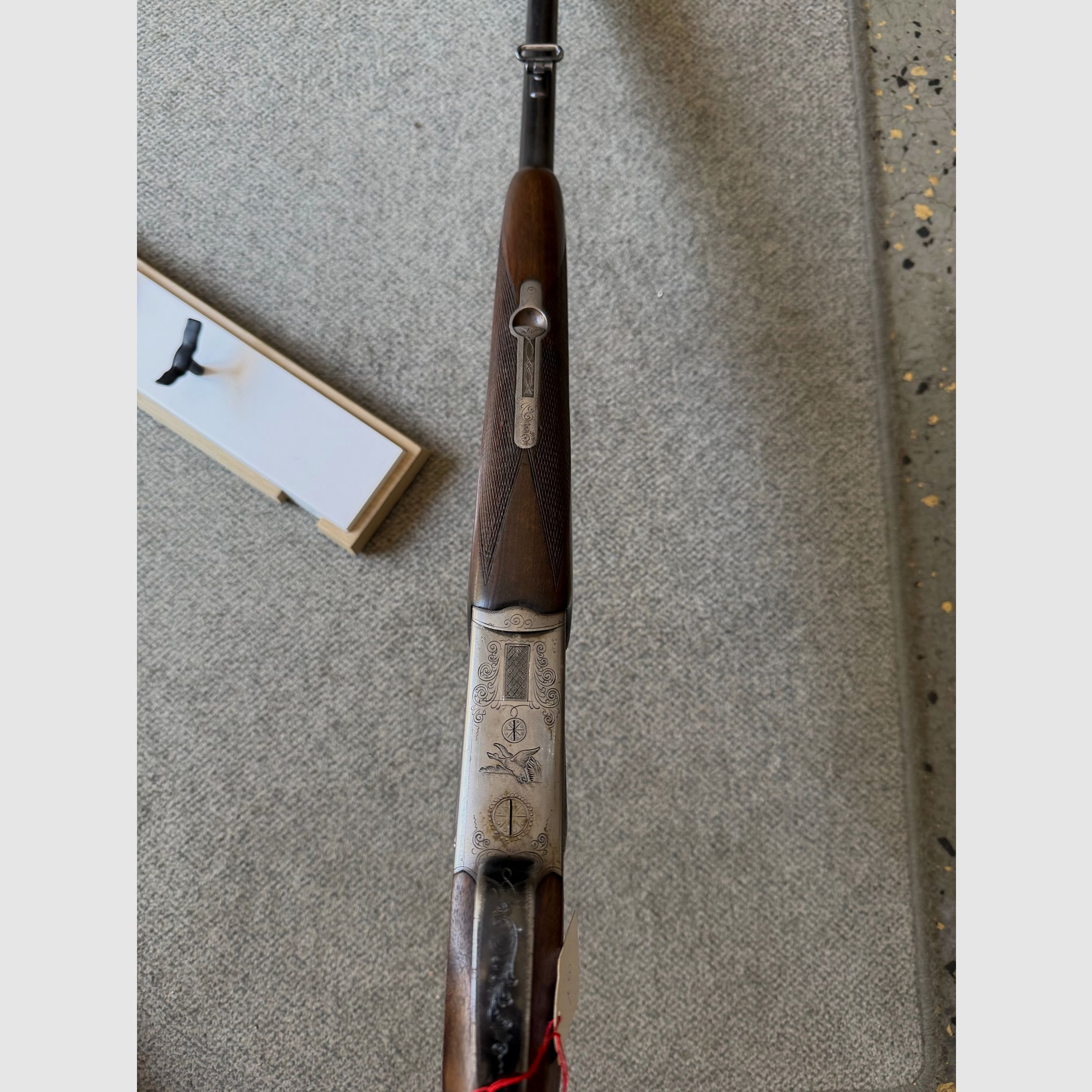 Merkel 200E doble escopeta de cañones cruzados 16/70 con eyector