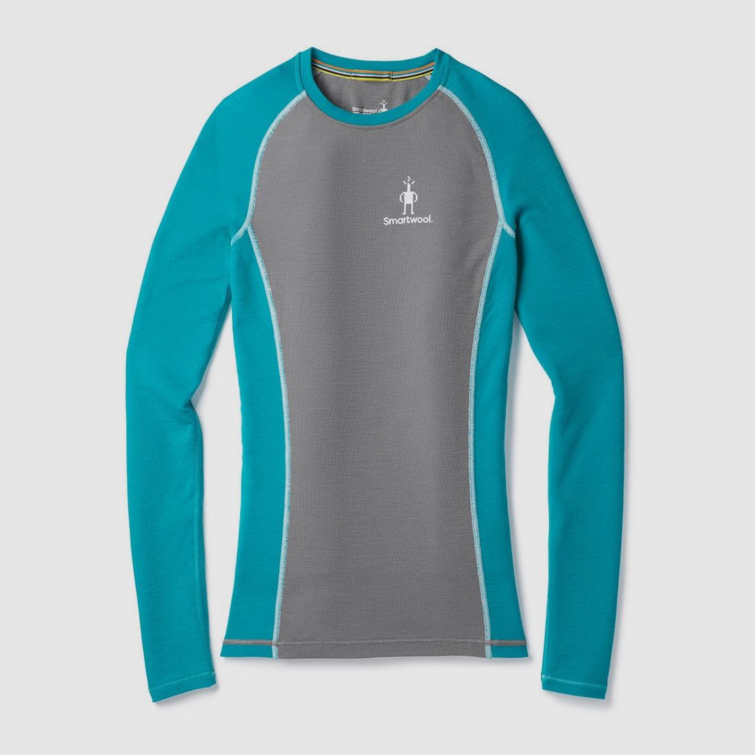 SMARTWOOL MERINO T-SHIRT CAPRI-ALLOY 200G/M^2, afbeelding 2 van 2