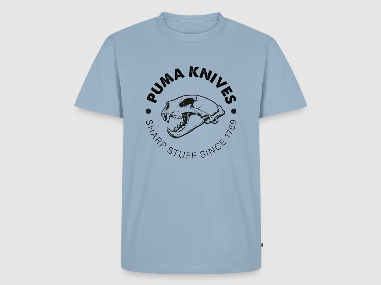 PUMA Men´s Premium T-Shirt "PUMA KNIVES Skull BW"