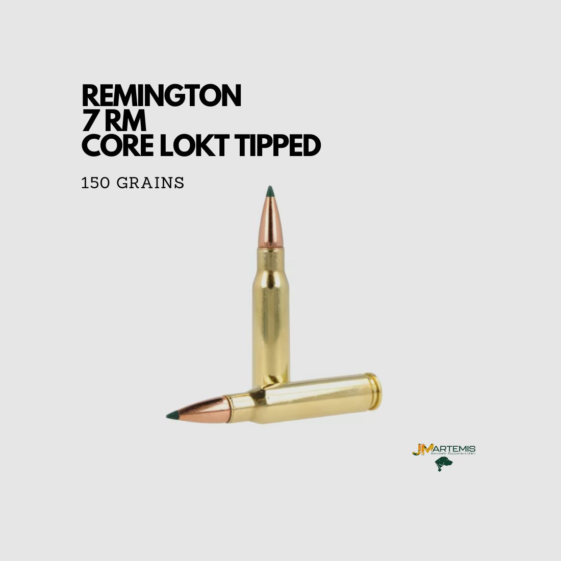 Cartucho 7RM REMINGTON CORE LOKT TIPPED 150GR, imagen 4 de 4