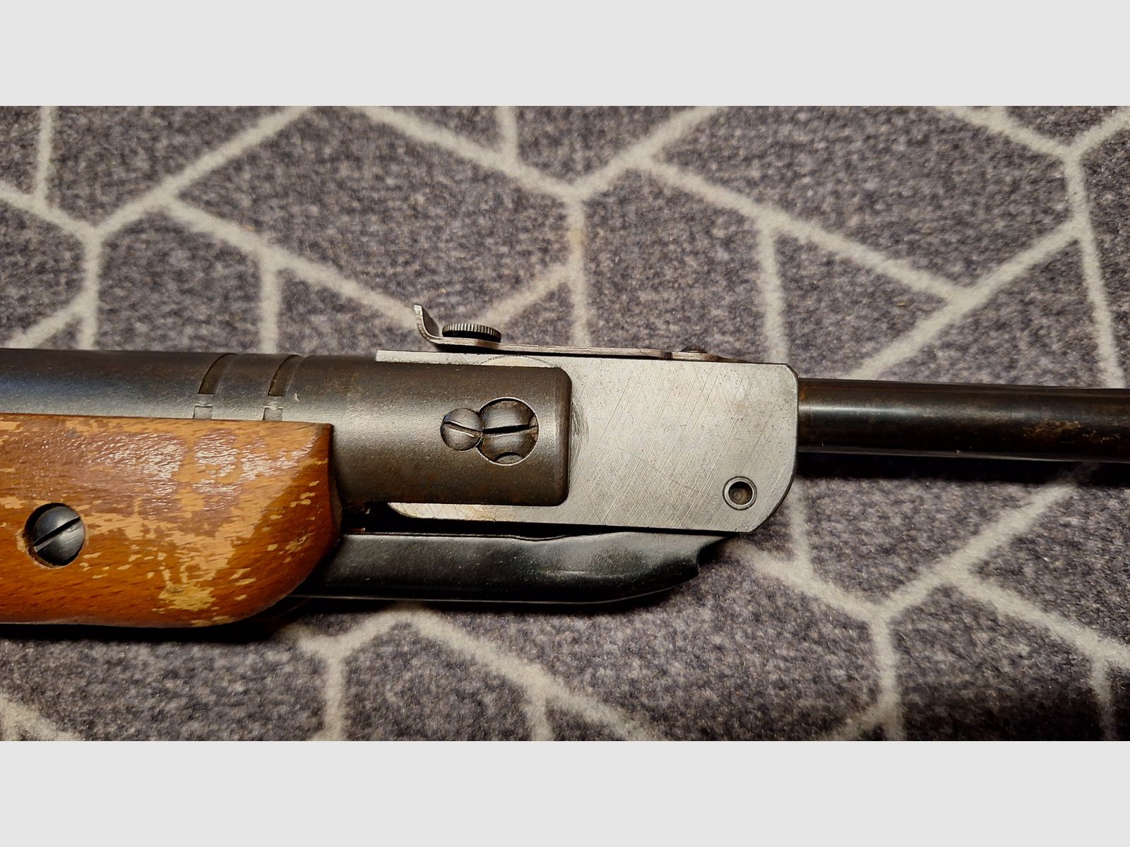 Luftgewehr Haenel Suhl Modell 300 original DDR-2