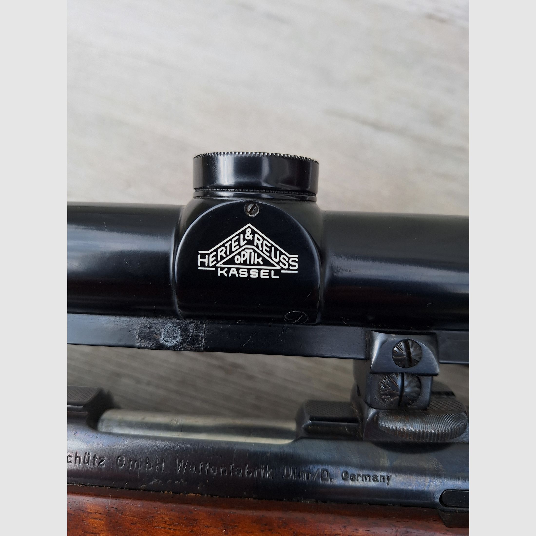 .22HORNET ANSCHÜTZ STUTZEN incl. Munition