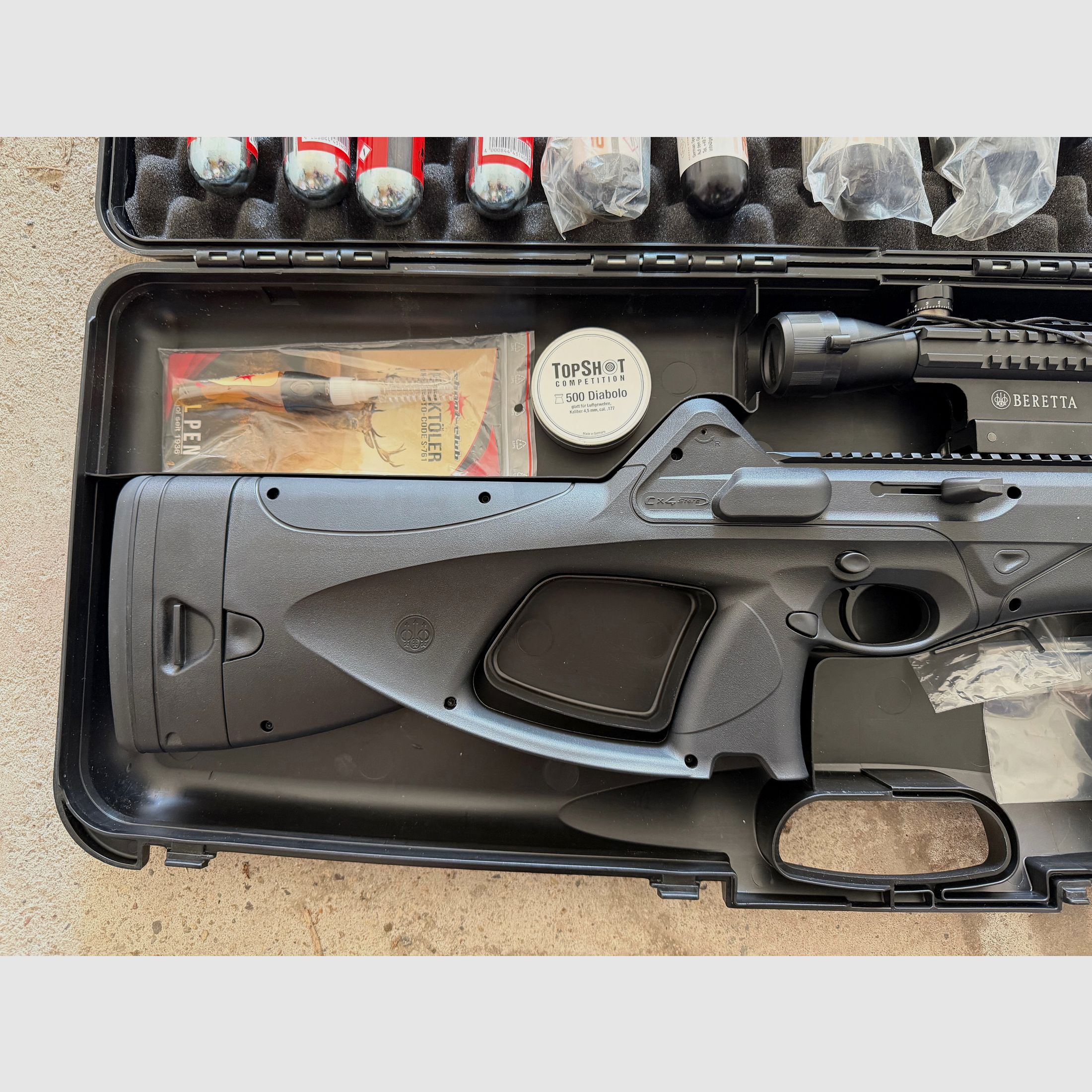 Beretta Cx4 Storm XT BLK 4,5 mm (.177) P CO2 < 7,5 J 30R