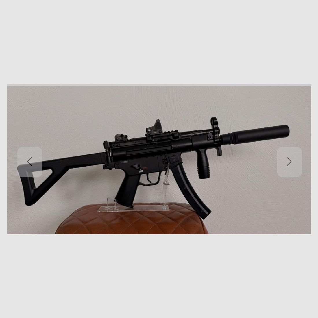 H&K MP5 K-PDW als 4,5 mm Co2 Blowback