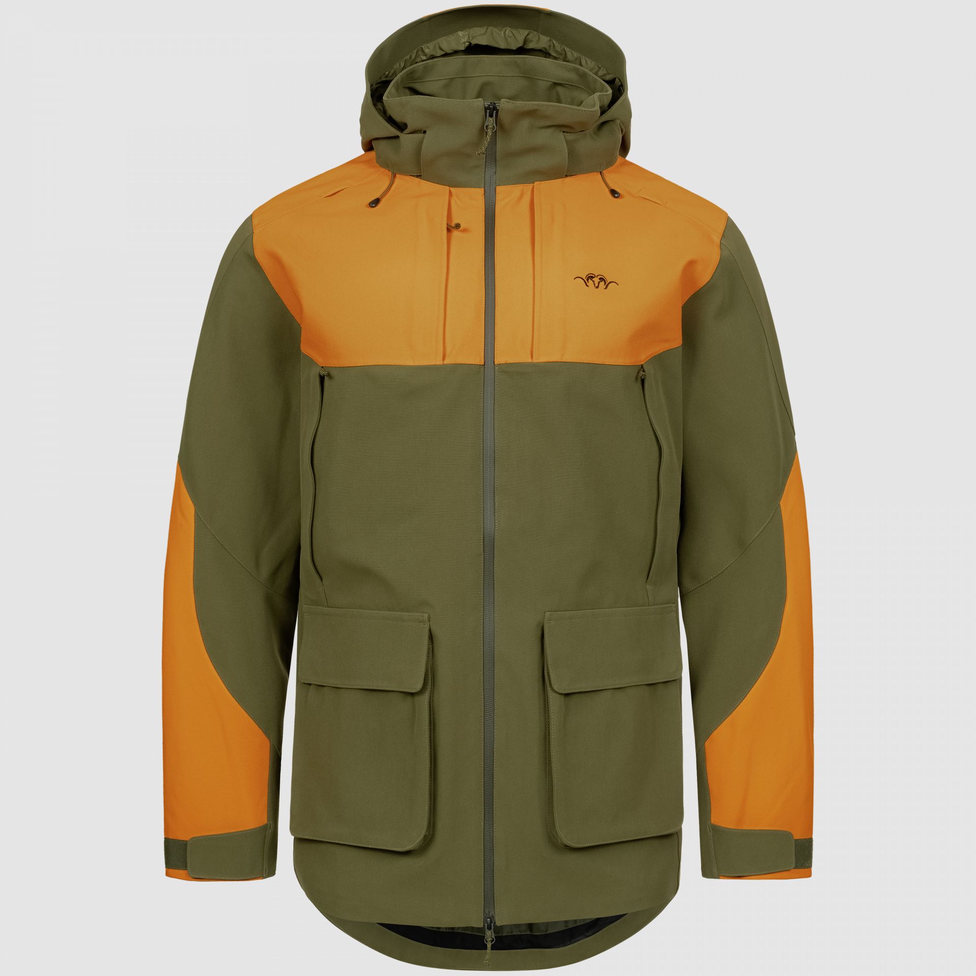 Blaser Herren Striker Jacke dunkel olive / blaze orange