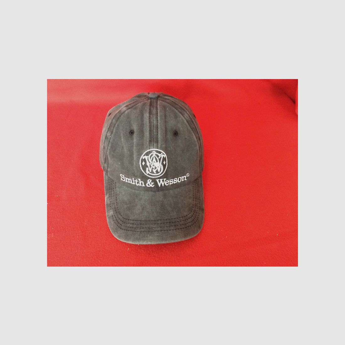 Smith & Wesson Schwarz-Grau Baseballcap