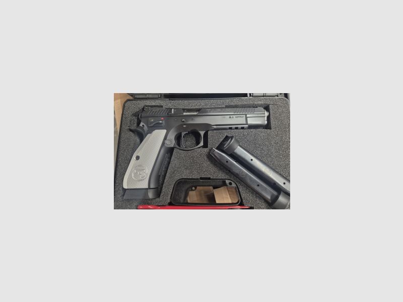CZ 75 Pro Tuning Taipan Silver 9mm Luger