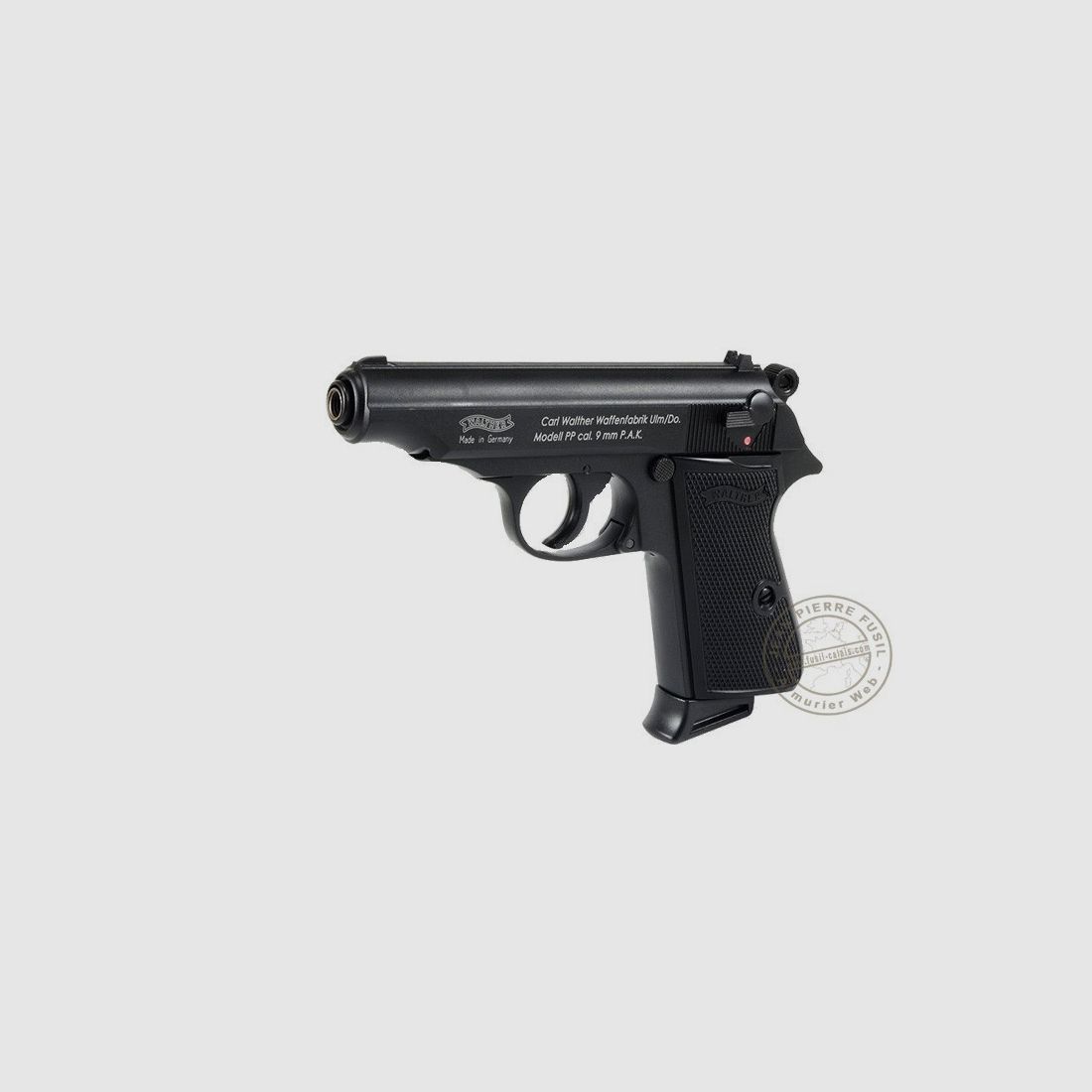 Alarmpistole WALTHER PP schwarz Kal. 9mm, Bild 3 von 5