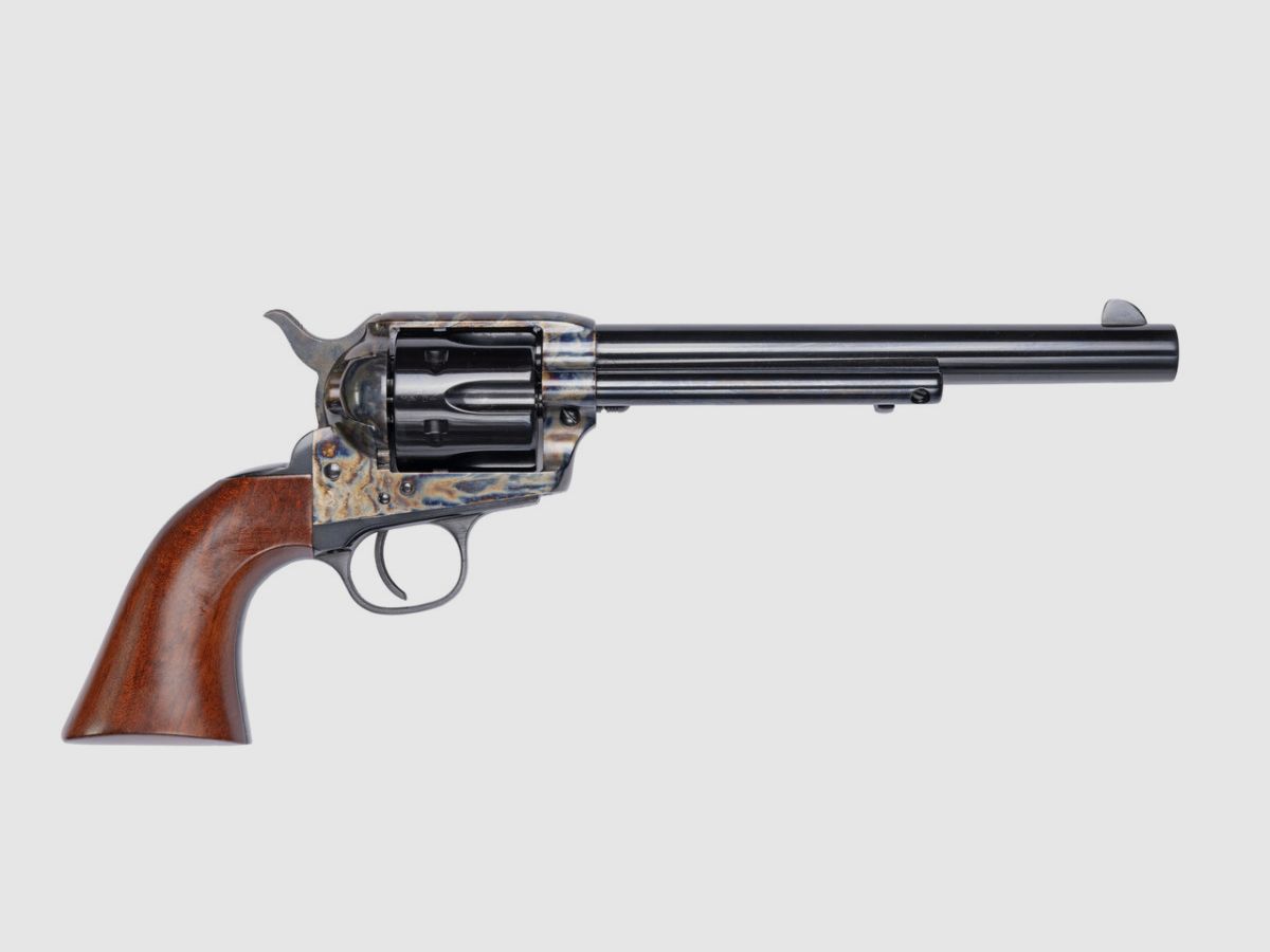 REV UBER 1873 CATTLEMAN .QD 44/40 5.1/2" NEUES MODELL BLAUSTEEL, Bild 17 von 20
