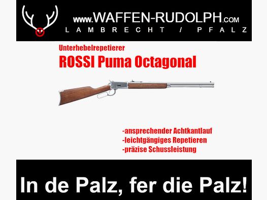 Rossi underlever repeater Puma octagonal